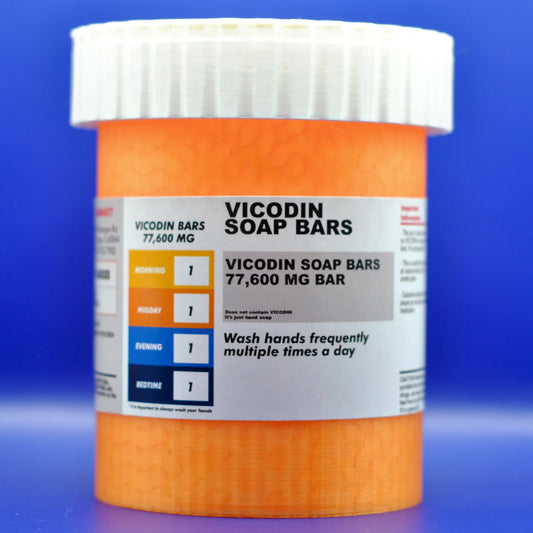 Vicodin Soap Bars